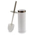 Toilet Brush Berilo White Silver Plastic 9,5 x 38,5 x 9,5 cm (6 Units) - Баня<<<Дом Градина<<<BigBuy&&&Аксесоари и