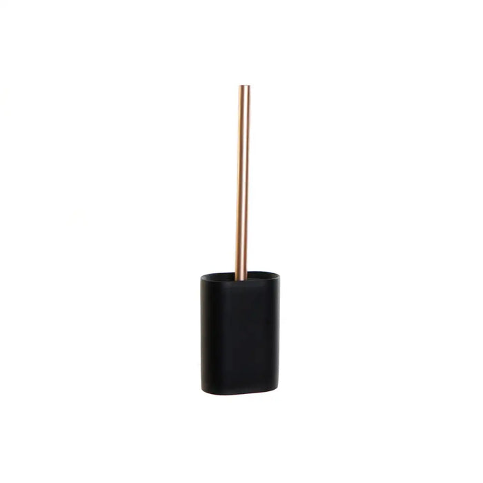 Toilet Brush DKD Home Decor Black Golden Resin 10 x 6 x 40 cm - Баня<<<Дом Градина<<<BigBuy&&&Аксесоари и