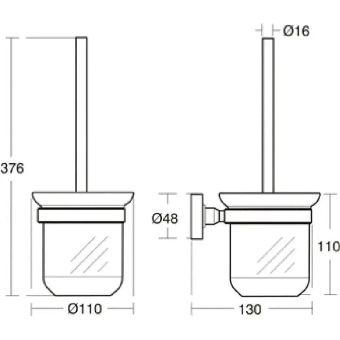 TOILET BRUSH IDEALSTANDARD IOM - Аксесоари за баня<<<Аксесоари за баня<<<Баня<<<Praktiker&&&Аксесоари за
