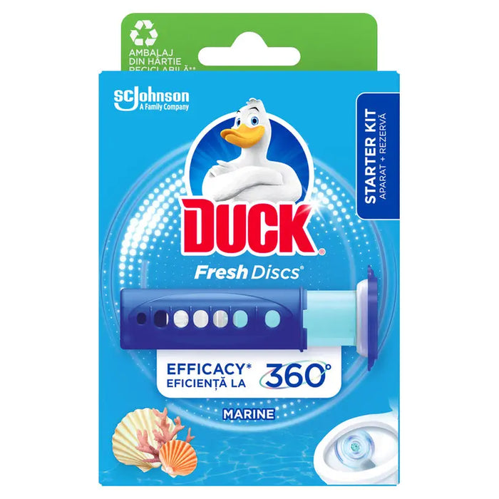 TOILET GEL DISCS OCEAN DUCK - Почистващи препарати<<<Домашни потреби<<<Кухня<<<Praktiker