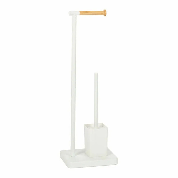 Toilet Paper Holder with Brush Stand Andrea House ba72127 Metal - Аксесоари и кранчета<<<Баня<<<Дом Градина<<<BigBuy