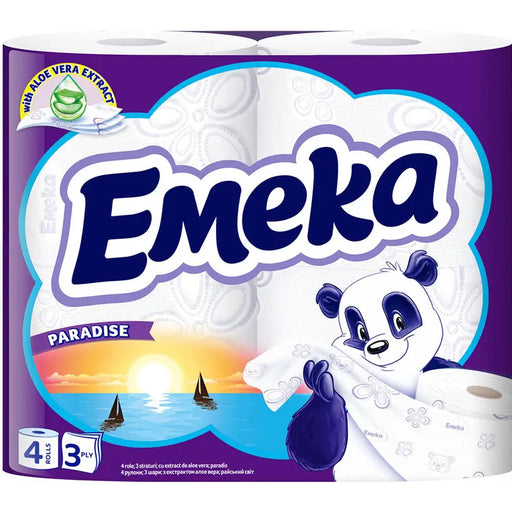 TOILET PAPER PARADISE 4PCS EMEKA - Домакински продукти<<<Домашни потреби<<<Кухня<<<Praktiker