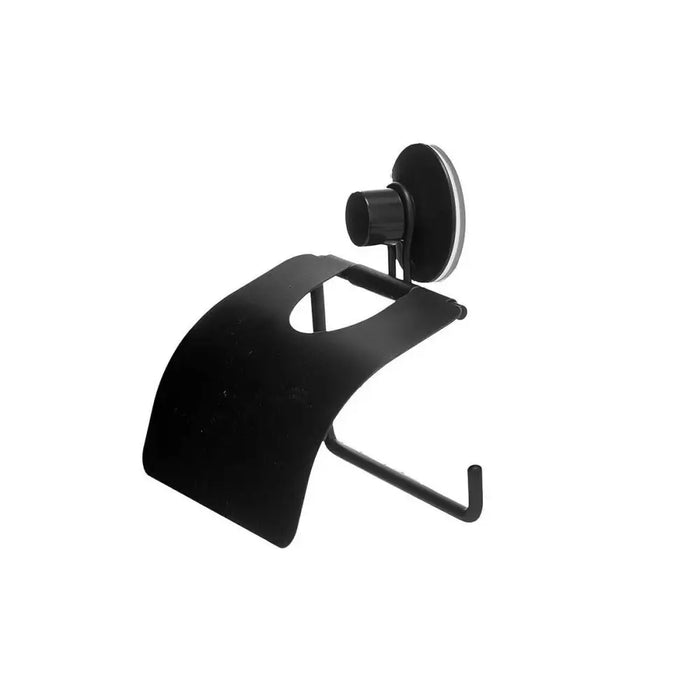 Toilet Roll Holder Berilo Black Steel ABS 13,5 x 12 x 3 cm (12 Units) - Баня<<<Дом Градина<<<BigBuy&&&Аксесоари и