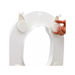 Toilet seat elevation cap with flap Etac HI-Loo 10 cm - Toilet seat raisersLIT-NPS<<<Bathroom and toiletLIT<<<ActionPL