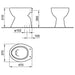 TOILET TRAY FAYANS CLASSICA 2.0 - Тоалетни чинии<<<Санитарна керамика и аксесоари<<<Баня<<<Praktiker&&&Тоалетни