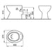TOILET TRAY FAYANS CLASSICA 2.0 - Тоалетни чинии<<<Санитарна керамика и аксесоари<<<Баня<<<Praktiker&&&Тоалетни