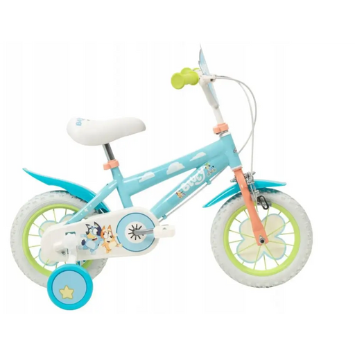 TOIMSA children’s bicycle Bluey 12” Blue and lime blue - Children’s bicyclesSRE-ROW<<<(Games and toys) Sports