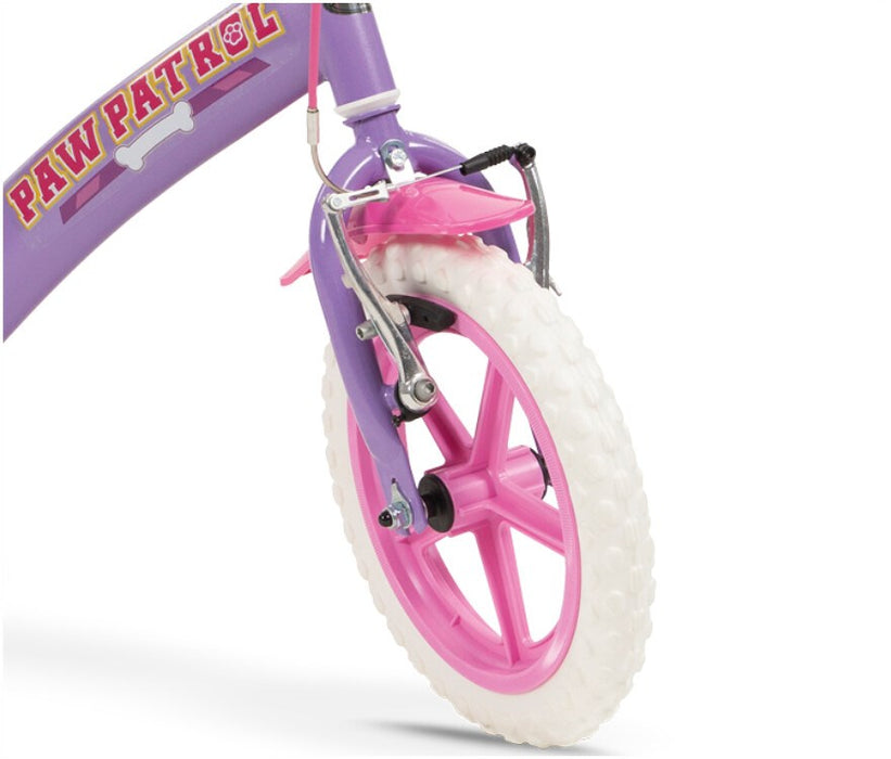 Children's Bike 12" Paw Patrol Purple 1180 Girl TOIMSA