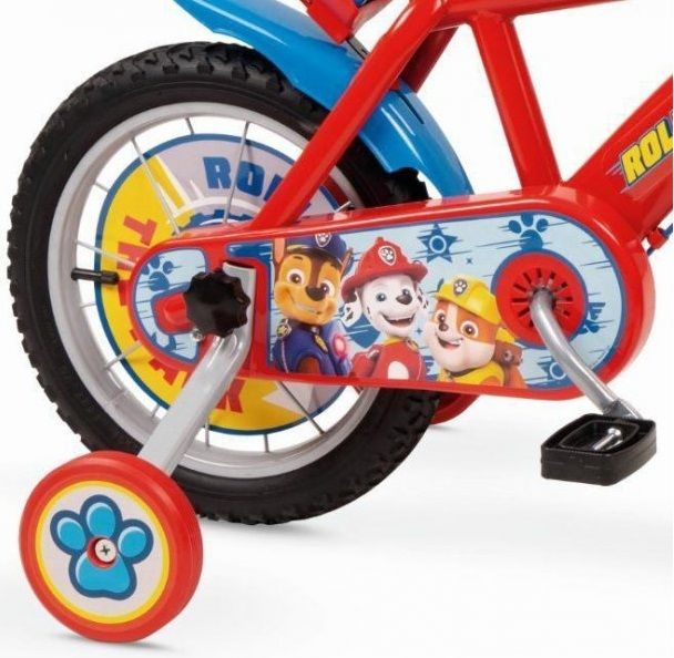 Children's Bike 16" Paw Patrol Red 1678 NEW TOIMSA