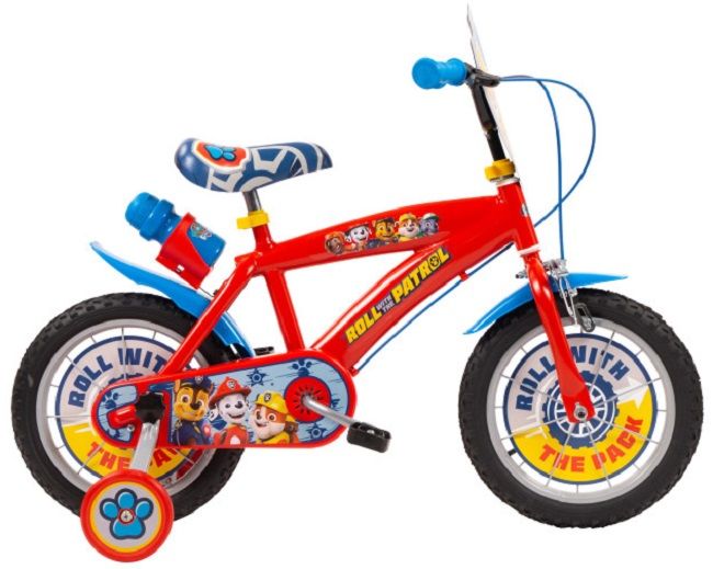 Children's Bike 14" Paw Patrol Red 1478 Boy NEW TOIMSA