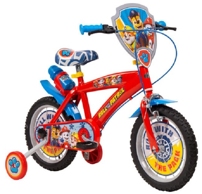 Children's Bike 14" Paw Patrol Red 1478 Boy NEW TOIMSA