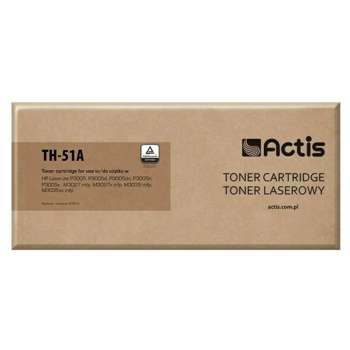 Toner Actis TH-51A Black - Оригинални тонери<<<Електроника Периферни и резервни части<<<Компютри|