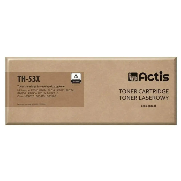 Toner Actis TH-53X Black - Оригинални тонери<<<Електроника Периферни и резервни части<<<Компютри|