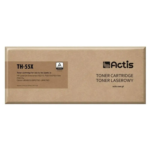 Toner Actis TH-55X Black - Оригинални тонери<<<Електроника Периферни и резервни части<<<Компютри|