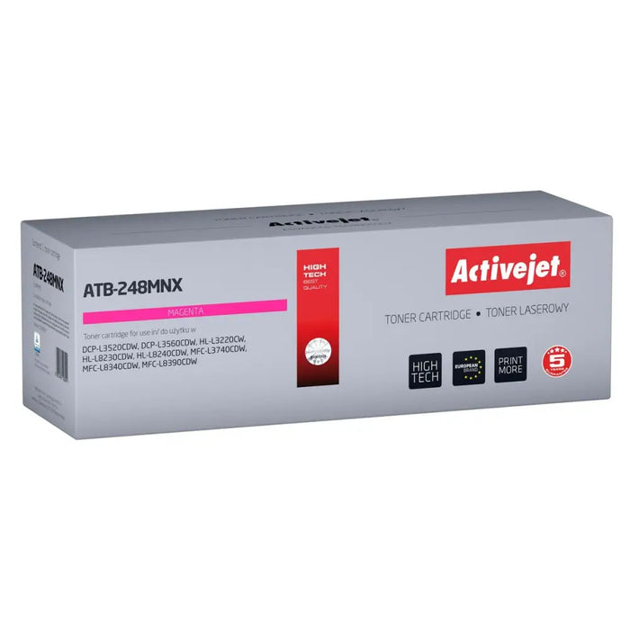 Toner Activejet ATB-248MNX Magenta - Оригинални тонери<<<Електроника Периферни и резервни части<<<Компютри|