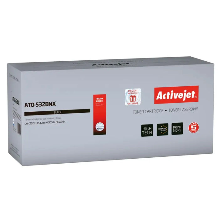 Toner Activejet ATO-532BNX Black - Оригинални тонери<<<Електроника Периферни и резервни части<<<Компютри|