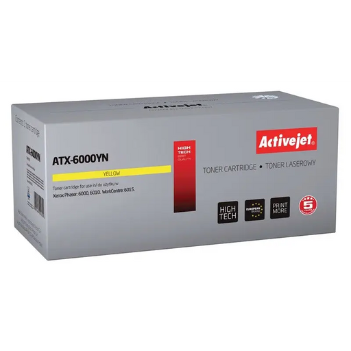 Toner Activejet ATX-6000YN Yellow - For Xerox printers (without head)TON-XEB<<<TonersTON<<<ActionPL&&&Електроника