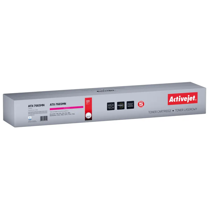 Toner Activejet ATX-7665MN Magenta - For Xerox printers (without head)TON-XEB<<<TonersTON<<<ActionPL&&&Електроника