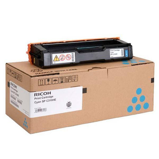 Toner cartridge Ricoh SPC310E 2800 copies C340DN/C342DN Cyan - Консумативи за лазерни принтери и копири<<<Принтери