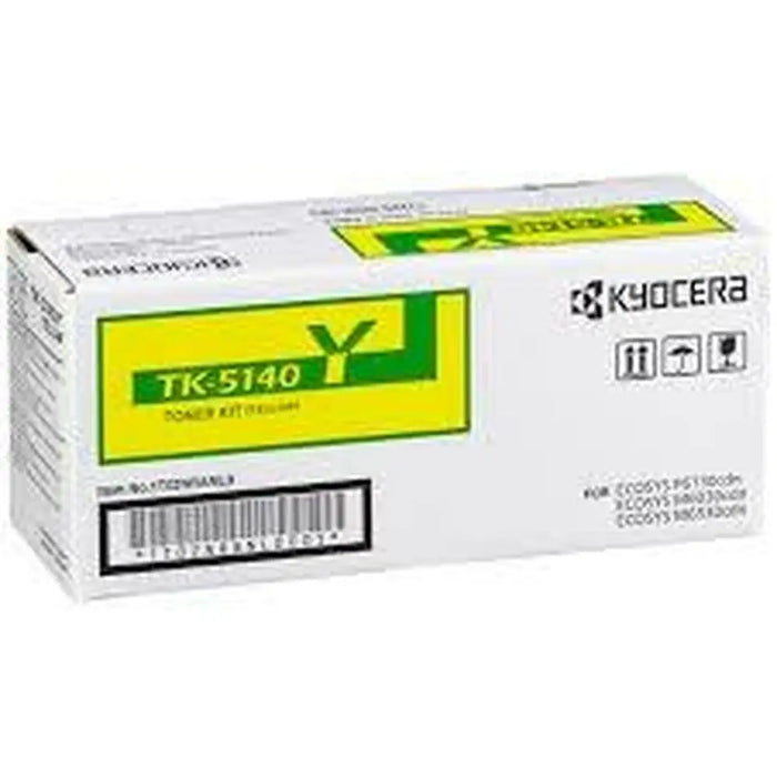 Toner Kyocera TK-5140Y Yellow - Електроника Периферни и резервни части<<<Компютри| Електроника<<<BigBuy&&&Оригинални