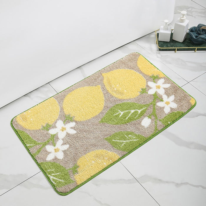 BATHROOM CARPET LEMONS YELLOW 40X60 TONI BAD