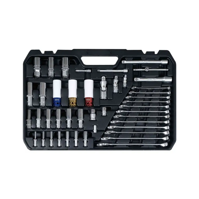 TOOL SET 1/4‘ 3/8’ 1/2’ KPL YT-38850 YATO - Tool kitsNRE-ZNA<<<Manual toolsNRE<<<ActionPL