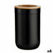 Toothbrush Holder Berilo Brown Black Natural Bamboo polypropylene 7,7 x 11,5 x 7,7 cm (6 Units) - Баня<<<Дом