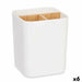 Toothbrush Holder Berilo White Bamboo polypropylene 9 x 11 x 9 cm (6 Units) - Баня<<<Дом Градина<<<BigBuy&&&Аксесоари и