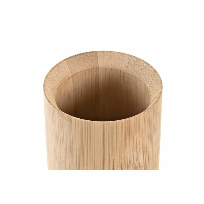Toothbrush Holder DKD Home Decor Natural Bamboo polypropylene 7 x 7 x 11 cm - Баня<<<Дом Градина<<<BigBuy&&&Аксесоари и