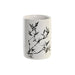 Toothbrush Holder DKD Home Decor White Black Rubber wood Stoneware 7,6 x 7,6 x 11 cm (12 Units) - Баня<<<Дом