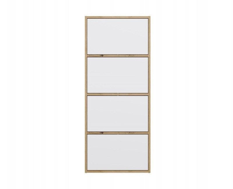 ALMA CHEST OF DRAWERS ARTISAN OAK/WHITE
