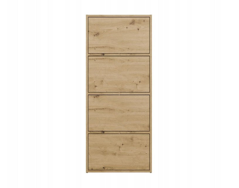 ALMA CHEST OF DRAWERS, ANTHRACITE/ARTISAN OAK