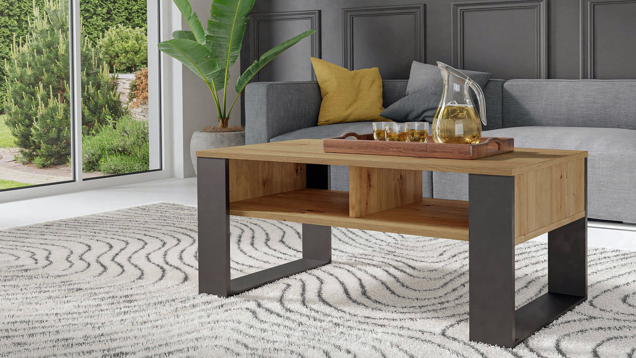 Topeshop MODERN 2P ART CZ coffee/side/end table Coffee table Rectangular shape 2 leg(s)