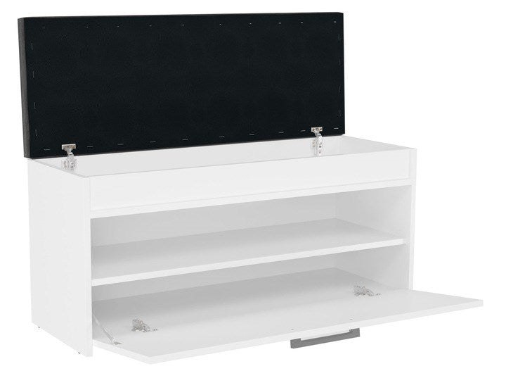 Topeshop PARMA SZAFKA BIEL shoe organizer Closed White