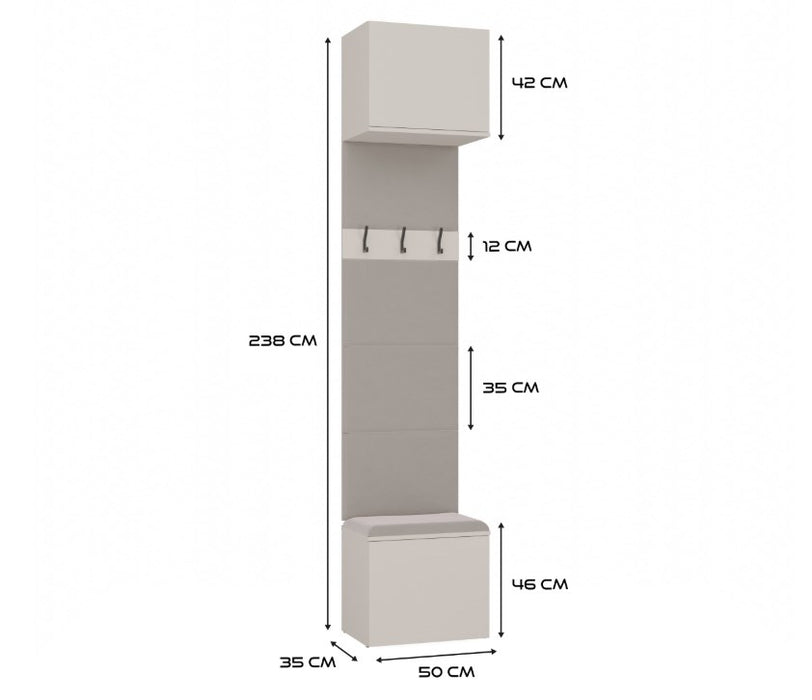 HAGA IV 2SZ2W Cashmere Wardrobe