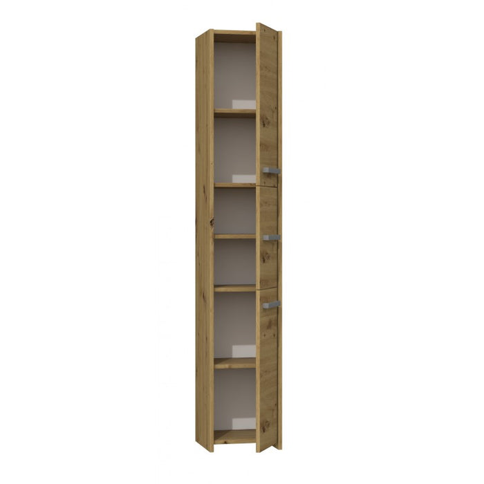 Topeshop S33 ARTISAN bathroom storage cabinet Oak