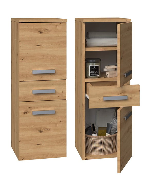 Topeshop NEL V DDS ARTISAN bathroom storage cabinet Oak