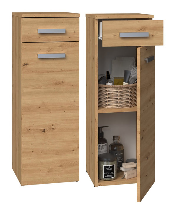 Topeshop NEL V DS ARTISAN bathroom storage cabinet Oak