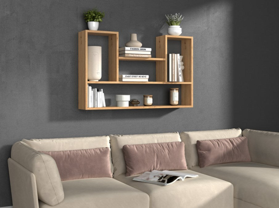 BILBAO 4P hanging rack 100x16x60 cm, artisan