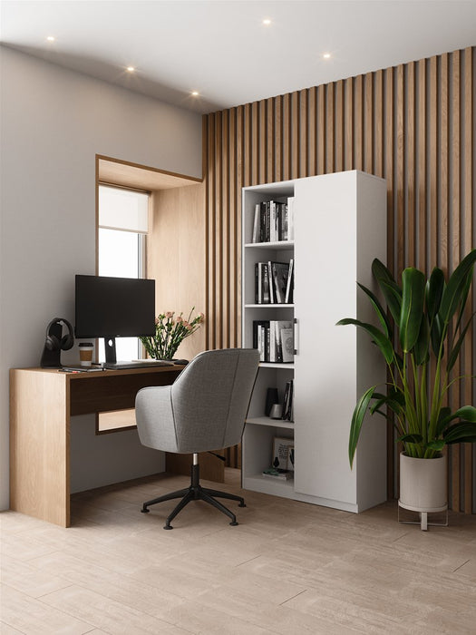 Topeshop RD-80 BIEL KPL office bookcase