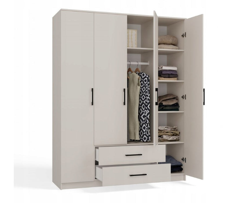 ROMANA wardrobe 160x205 Cashmere without mirror