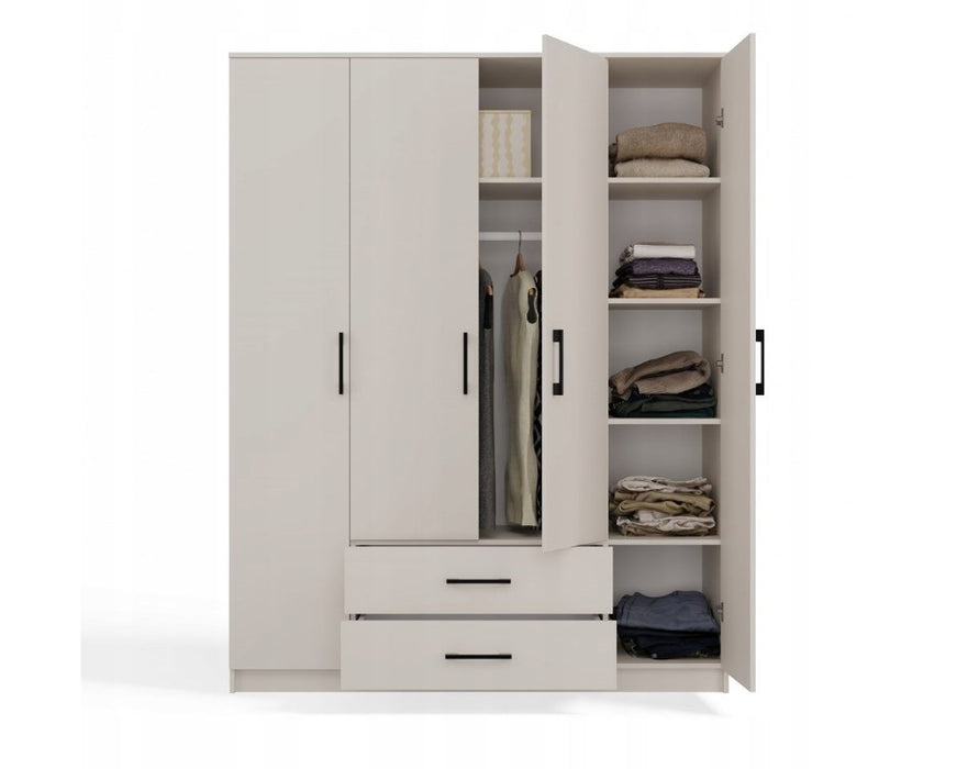 ROMANA wardrobe 160x205 Cashmere without mirror