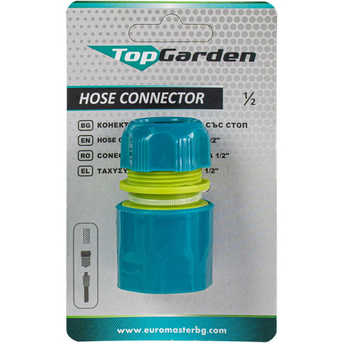 QUICK CONNECTION 1/2'' WITH STOP TG
