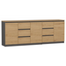 Topeshop COSTA ANT/ART BA KPL chest of drawers - Chests of drawers made of furniture boardKOY-ZPM<<<ChestsKOY<<<ActionPL