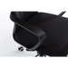 Topeshop FOTEL NIGEL CZERŃ office/computer chair Padded seat Mesh backrest - Office
