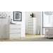 Topeshop K6 BIEL chest of drawers - Chests of drawers made of furniture boardKOY-ZPM<<<ChestsKOY<<<ActionPL