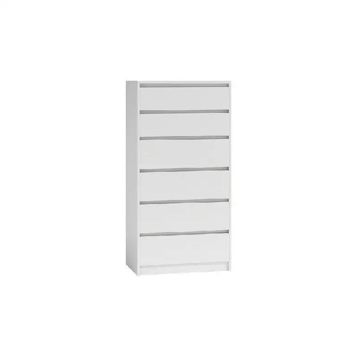 Topeshop K6 BIEL chest of drawers - Chests of drawers made of furniture boardKOY-ZPM<<<ChestsKOY<<<ActionPL