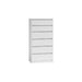 Topeshop K6 BIEL chest of drawers - Chests of drawers made of furniture boardKOY-ZPM<<<ChestsKOY<<<ActionPL