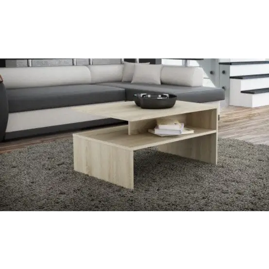 Topeshop ŁAWA BOSTON SONOMA coffee/side/end table Coffee table Free-form shape 2 leg(s) - Wooden benches