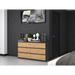 Topeshop M6 140 ANT/ART KPL chest of drawers - Chests of drawers made of furniture boardKOY-ZPM<<<ChestsKOY<<<ActionPL